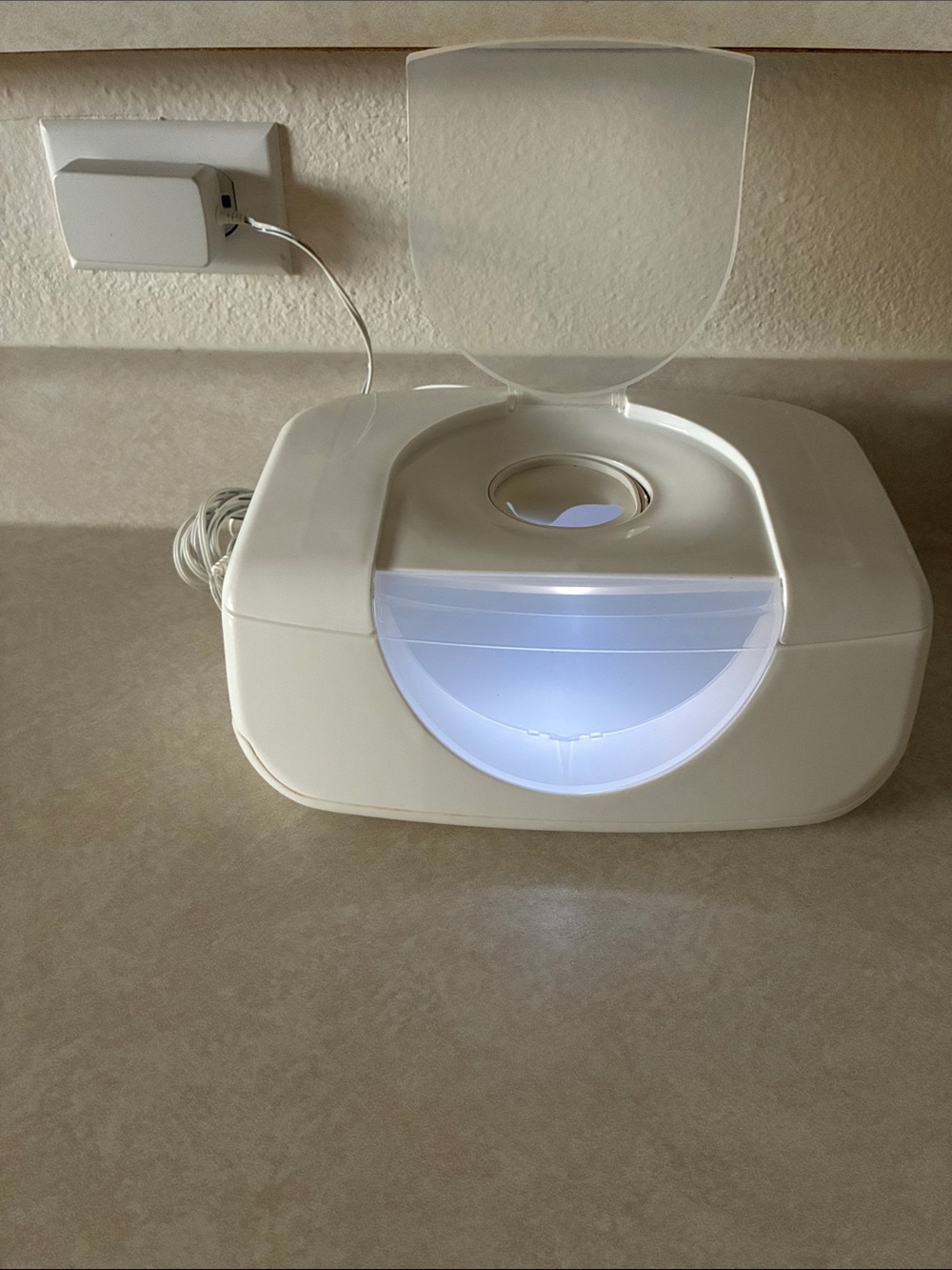 Munchkin Glow White Wipe Warmer
